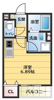 THE NOBLES 東曲里町の間取り