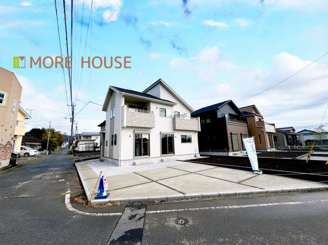 みどり市大間々町大間々　新築住宅 1号棟の外観