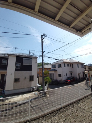 バルコニーからの眺め♪