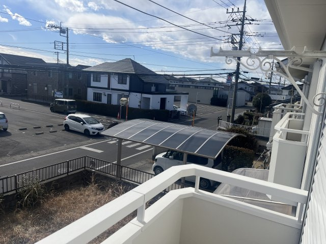 【中古戸建】伊勢崎市韮塚町のバルコニー