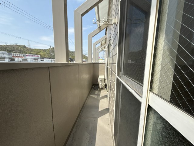パルネット辻井のバルコニー