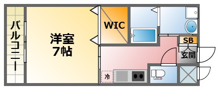 ドエル小松SOUTHの間取り