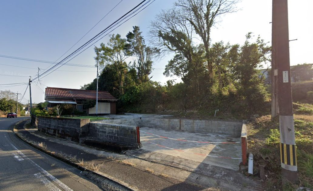 都城市大岩田町の売地の外観