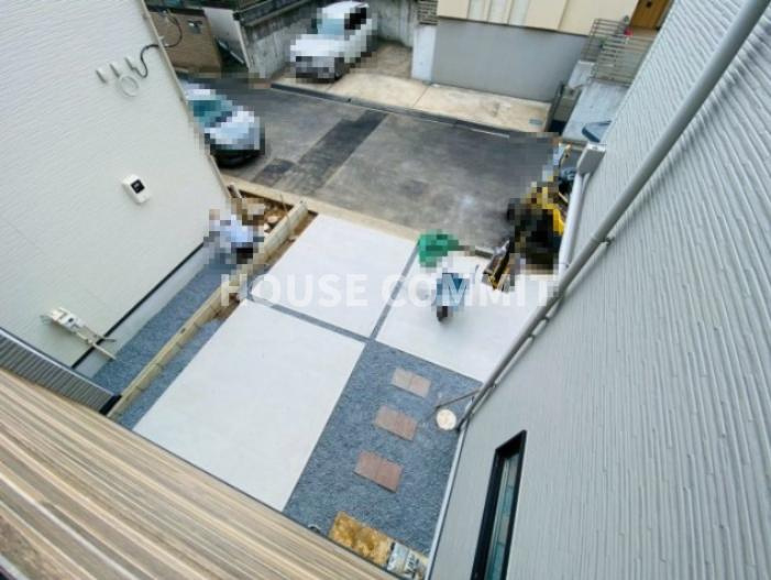 橋賀台１期　１号棟　新築戸建ての駐車場