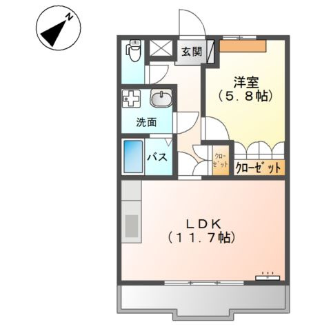 グランデルの間取り