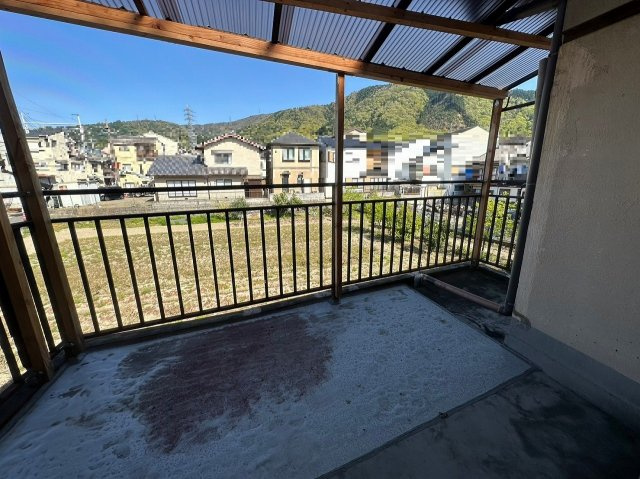 一戸建　山科区大塚南溝町のバルコニー|東側バルコニー