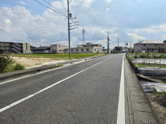 【前面道路含む現地写真】 | 野洲市市三宅　売土地