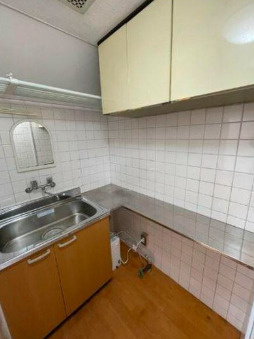 植月第二ビルのキッチン|キッチンでお料理をお楽しみください