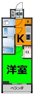仲介手数料０円！ディアレイシャス上前津の間取り