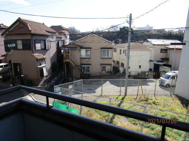 山崎メゾンの展望|バルコニーからの景色