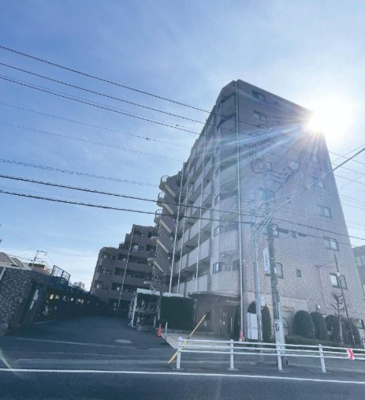 【外観】 | ライオンズガーデン航空公園 | RC造8階建2階部分！角住戸につき、陽当たり・通風良好です‼