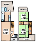 若江東町２丁目貸家の画像