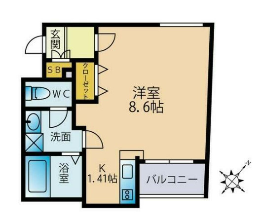 【間取り】 | シュルーク アナーカ 大濠