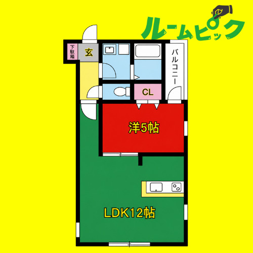 DEVELD千種　名古屋市賃貸　仲介手数料無料の間取り