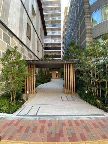 パークアクシス市川のエントランス