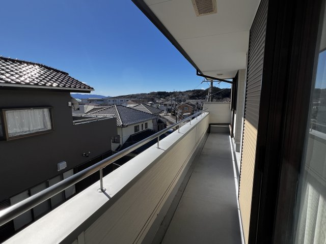 佐野1020中古住宅のバルコニー