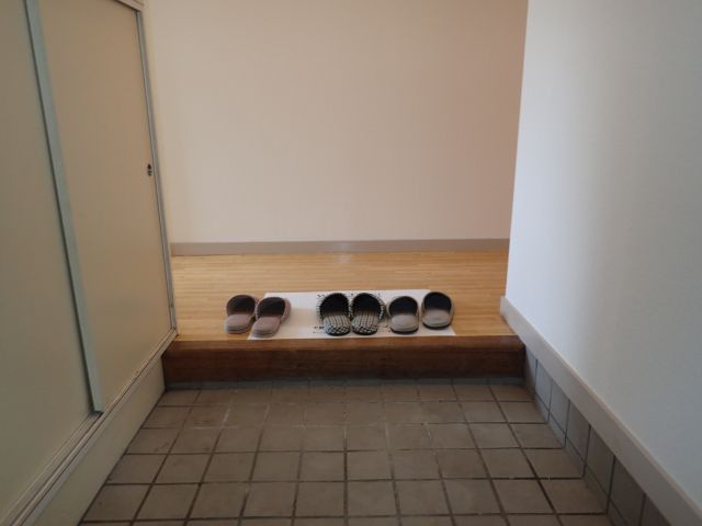 メゾン島田の玄関