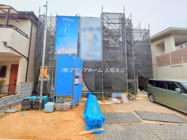 入間市東町5丁目・全1棟　新築一戸建　～収納スペース豊富～の外観|現地写真（2025年4月22日撮影）