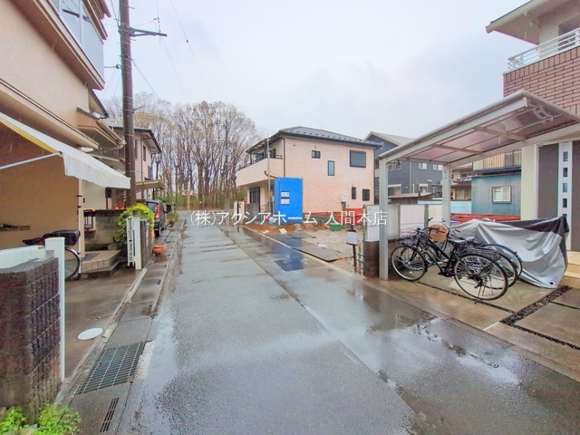 入間市東町5丁目・全1棟　新築一戸建　～収納スペース豊富～の前面道路含む現地写真|現地写真(2025年4月1日撮影)