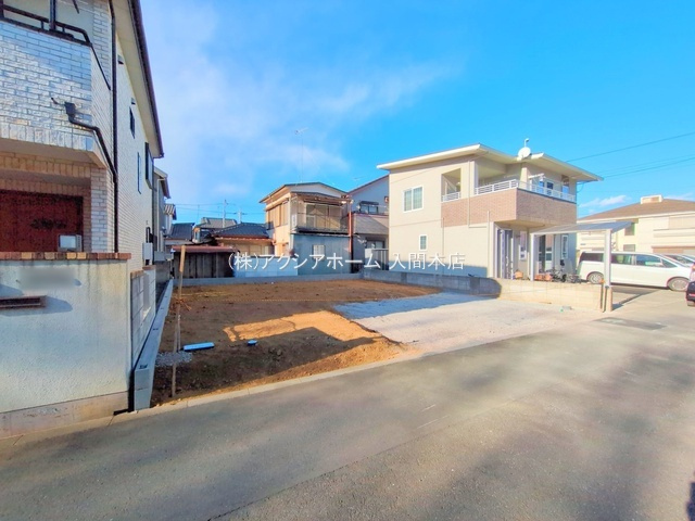 入間市東町5丁目・全1棟　新築一戸建　～収納スペース豊富～の外観|現地写真(2025年2月19日撮影)