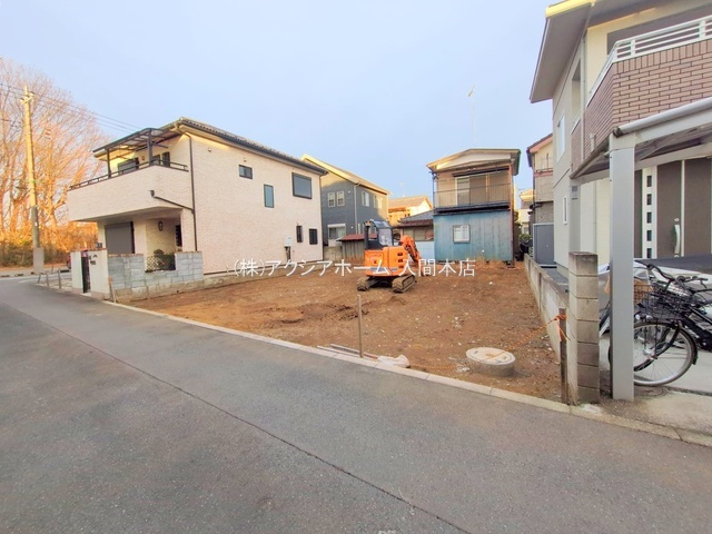 入間市東町5丁目・全1棟　新築一戸建　～収納スペース豊富～の前面道路含む現地写真|現地写真（2025年1月27日撮影）