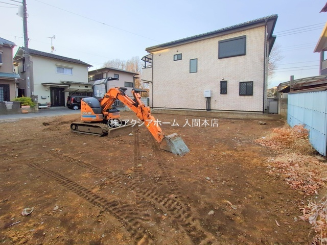 入間市東町5丁目・全1棟　新築一戸建　～収納スペース豊富～の外観|現地写真（2025年1月27日撮影）