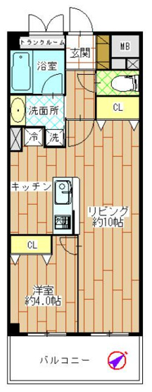 【間取り】 | ファリーチェ成瀬(ファリーチェナルセ)