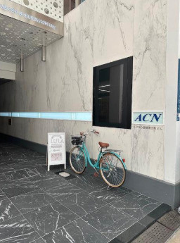 ACN心斎橋博労町ビルのエントランス|毎日通るエントランスはこのようになっています