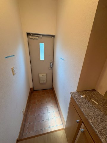 キャビン誠の玄関
