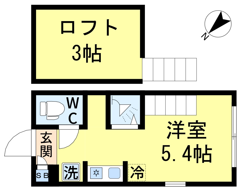 ブランディーユ新小岩の間取り