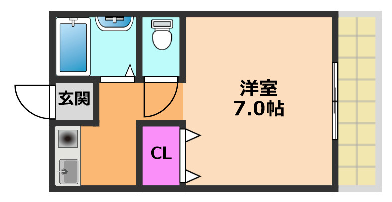 T’sSQUARE野見町の間取り