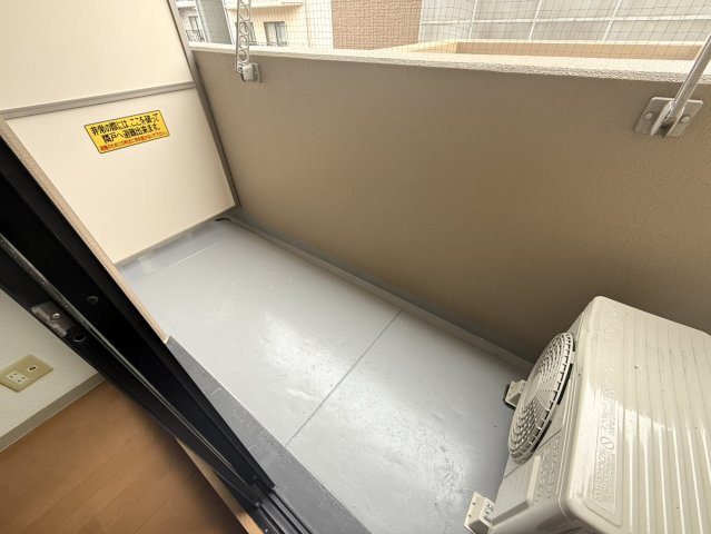 プランドール住吉のバルコニー