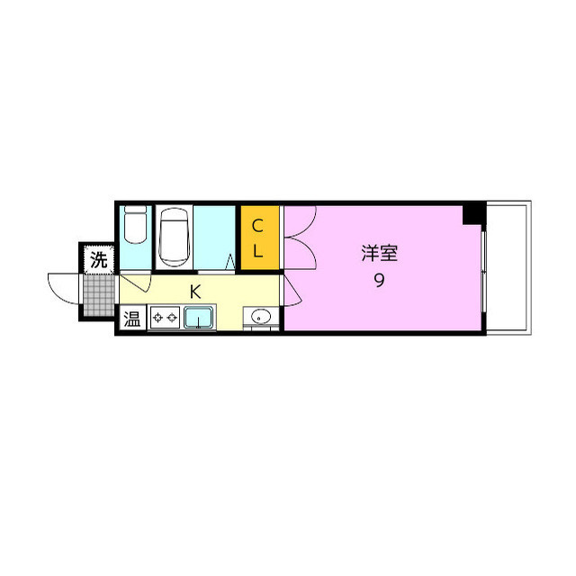 プランドール住吉の間取り