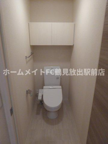 東大阪市楠根１丁目のアパートのトイレ
