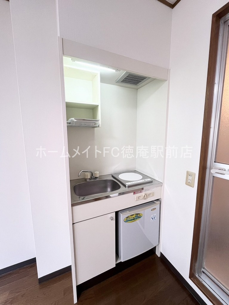 東大阪市稲田本町３丁目の賃貸マンションのキッチン