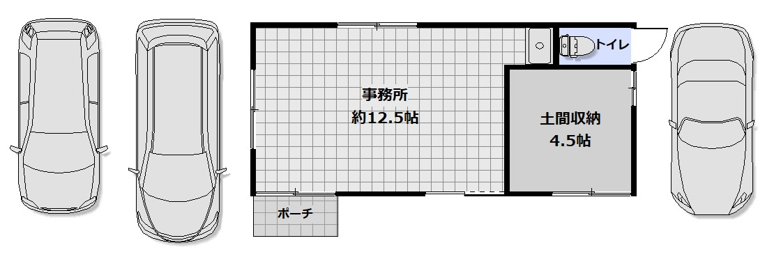 錦町1丁目事務所の間取り