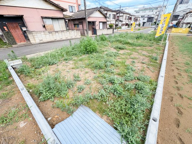 ふじみ野市南台２丁目の売地の外観|現況更地につき即建築可能です。