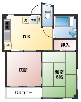 髙木ビルの間取り