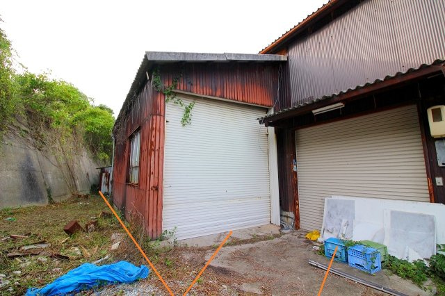 車尾Ｔ倉庫の外観