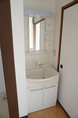 【洗面所】 | シティハイム白砂B | 洗髪洗面化粧台