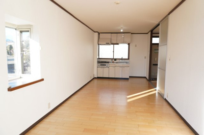 【居間・リビング】 | シティハイム白砂B | LDK12帖