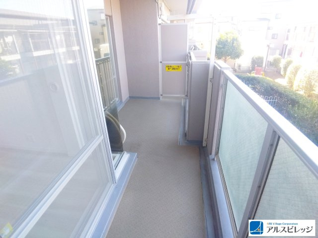 コスモ鶴瀬ステーションスクエアのバルコニー