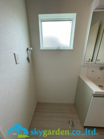 茅ヶ崎市今宿　中古戸建　全4棟4号棟のランドリースペース