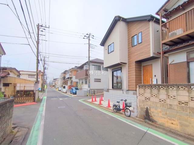 【新築分譲住宅】ふじみ野市富士見台の前面道路含む現地写真