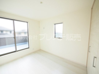 【洋室】 | 奈良市神功５丁目の新築一戸建 全３区画 | 現地写真（３号地２階洋室）