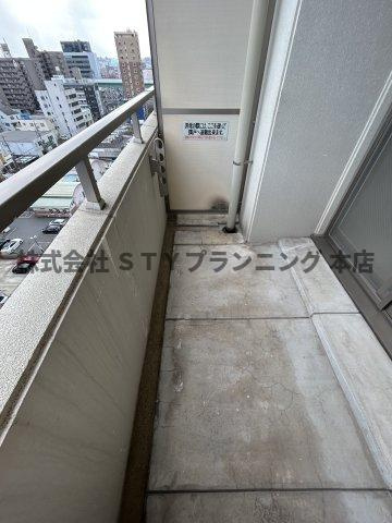 仲介手数料０円！リアライズ記念橋のバルコニー