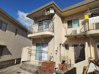 【外観】 | 藤沢台第四住宅 | 角住戸・南向き