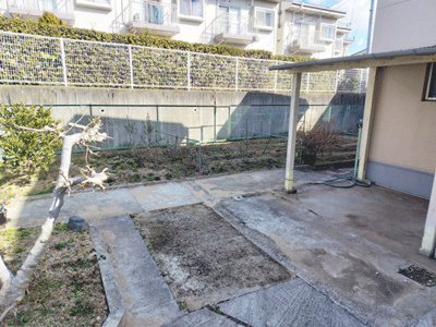 【庭】 | 藤沢台第四住宅 | 約40坪のお庭が付いています！