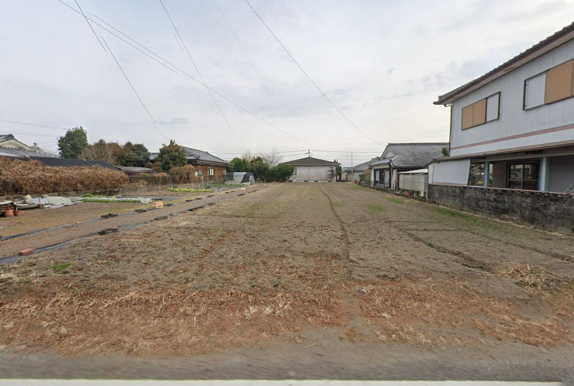 都城市上水流町の売地の外観