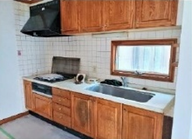 中古戸建　熊谷市瀬南35-12（リフォーム住宅）のキッチン